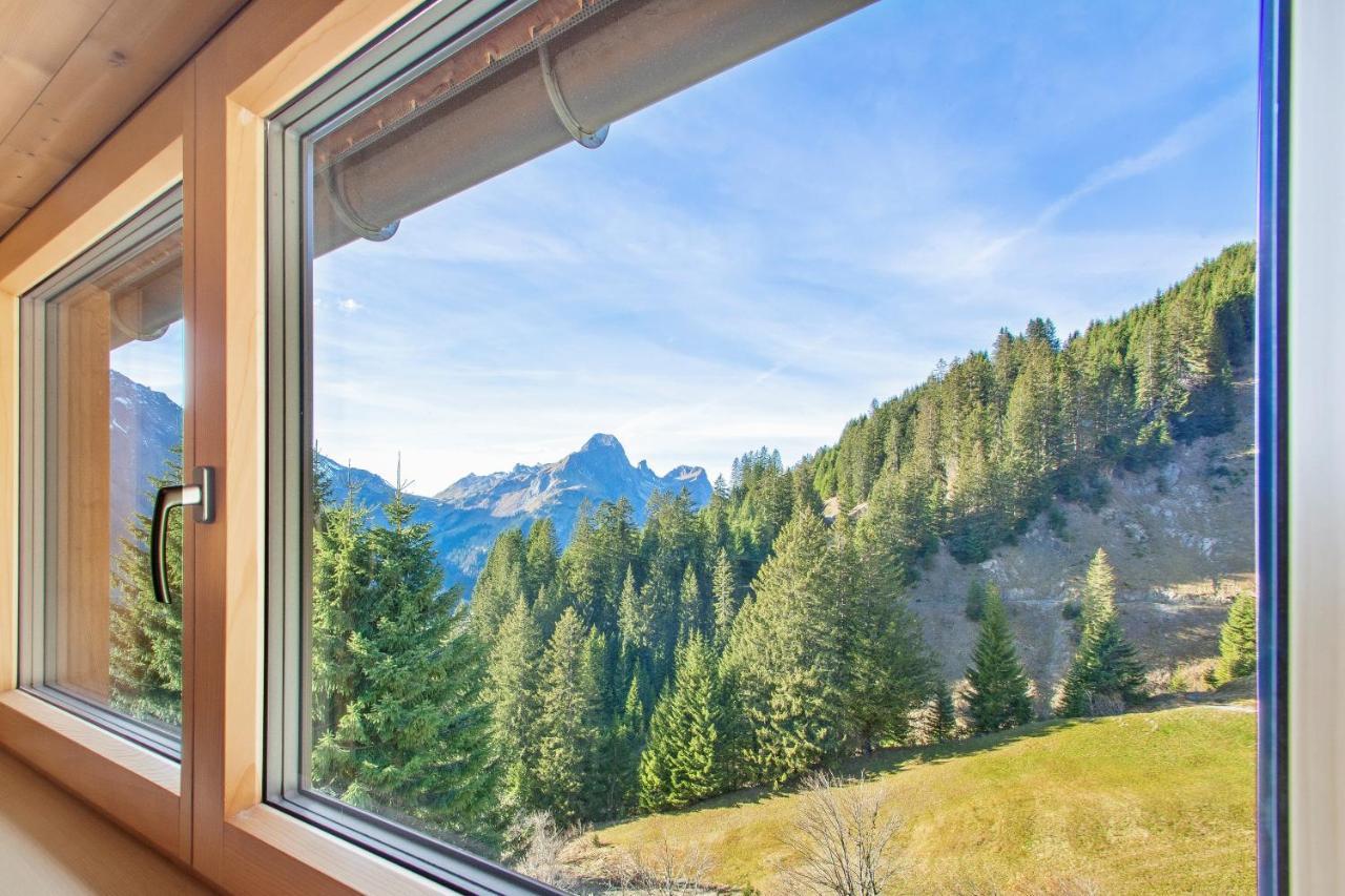 مبيت وإفطار Schröcken Haus Berghof المظهر الخارجي الصورة